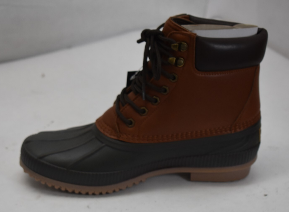 Tommy Hilfiger Colins 2 Waterproof Duck Boots Brown Lace Up 