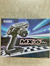 Sanwa/Airtronics MX-6 FH-E 3-Channel 2.4GHz Radio System w/RX-391W Receiver New!