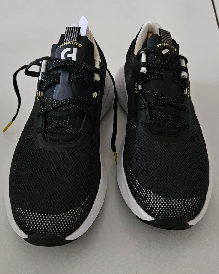 Cole Haan Hale Runner Grand 360 for Crews shoes-Size 7.5 B ; Black/white NIB - Image 2 of 4