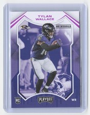 2021 Panini Playoff #236 Tylan Wallace No Huddle #/10 RC Rookie