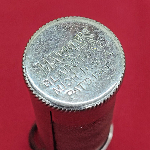 Match Safe Original USA Marble’s, Gladstone Mich. Waterproof Stash Pat. 1900