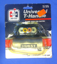 Vintage Nos Hurst Universal Aluminum T-handle Hot Rod Vintage Nos Hurst Universal Aluminum T-handle Hot Rod
