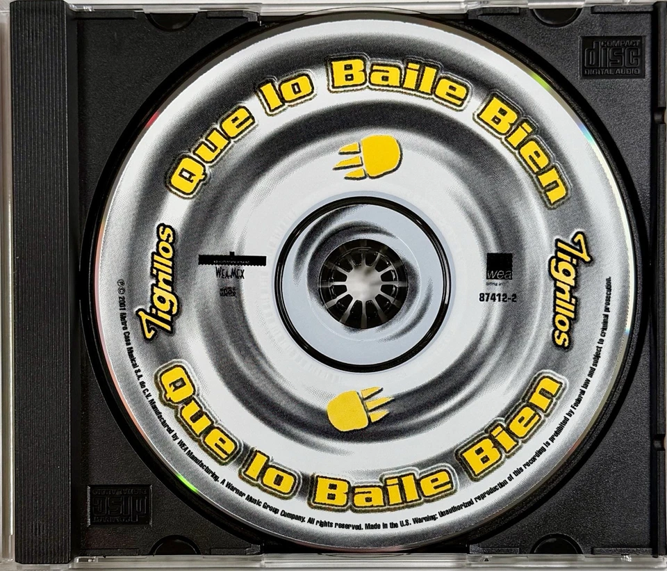 LOS TIGRILLOS Que Lo Baile Bien CD, 2001, Cumbia Nortena Music - Image 4 of 4