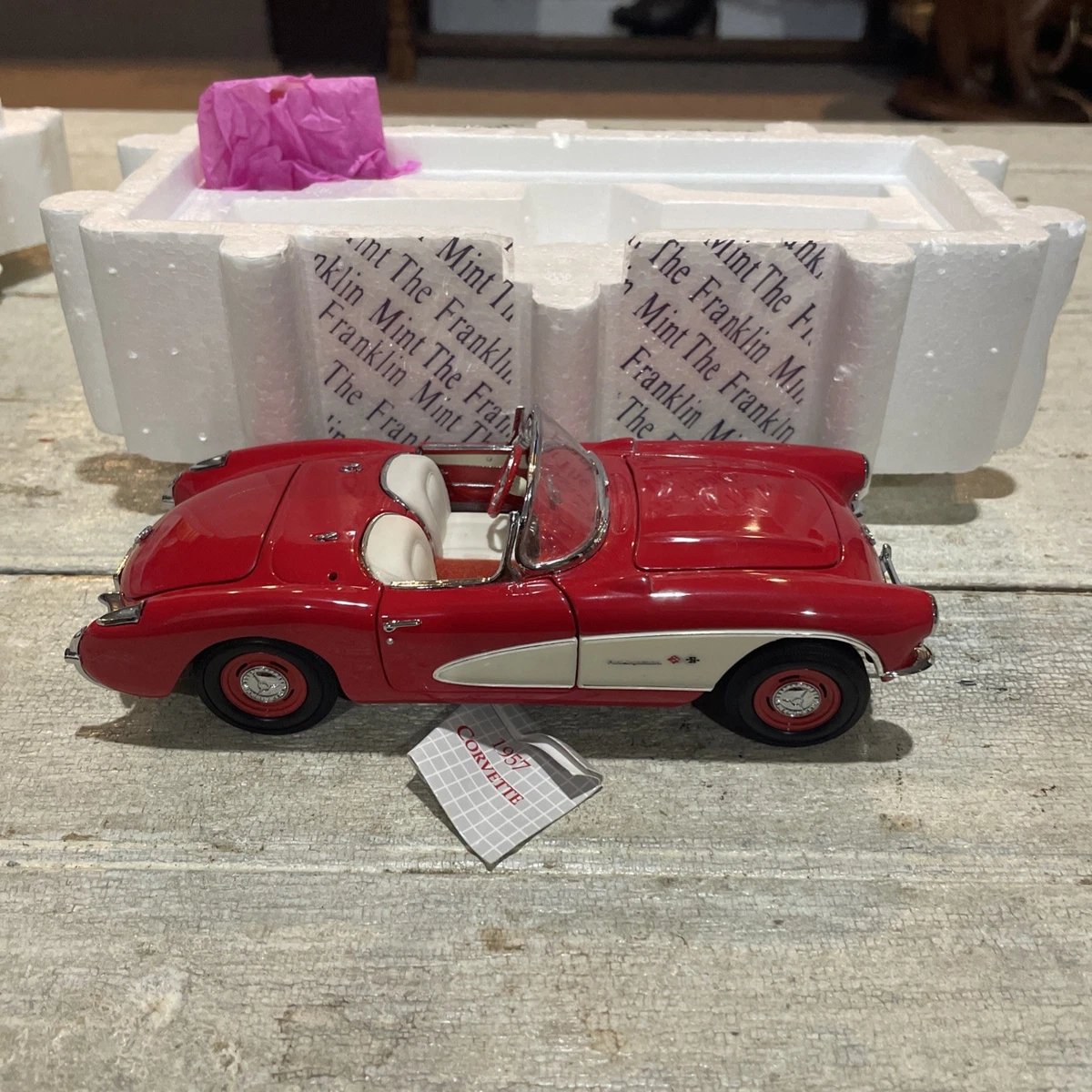 franklin mint 1957 corvette products for sale | eBay