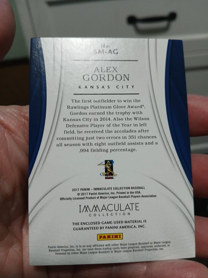 Immaculate Alex Gordon 2017 25/06 Foto 2 de 2