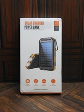 Super 20000mAh USB Portable Charger Solar Power Bank