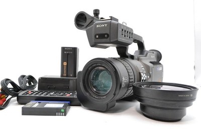 Sony DSR-PD150 DVCAM Handheld Camcorder 12x Optical Zoom MiniDV recording ok