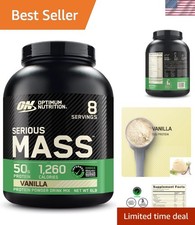Vanilla Serious Mass Protein Powder - 6lb Wei...