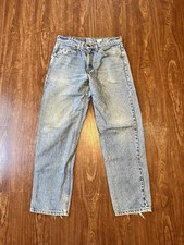 Levi  s Jeans 550 Orange Tab Medium Wash Denim Relaxed Fit Size Vintage 31 X 30