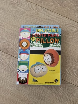 Inflatable Kyle South Park Pillow 16''  Vintage 1998  Comedy Central