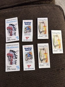 7 Stamp Booklets
