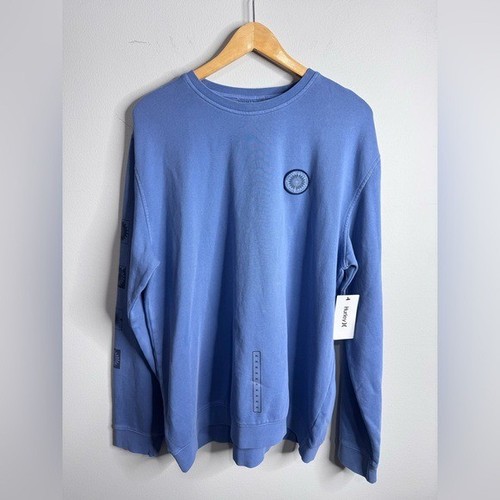 Hurley Naturals Crewneck Sweatshirt Surfer/ Skater Mens NWT XL - Picture 6 of 10