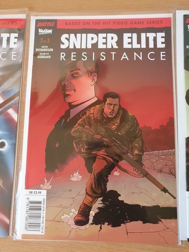 Sniper Elite Resistance issues #1-3 complete series - Picture 2 of 4