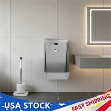 Wall Mounted Sensor Urinal Automatic Sensor Urinal Toilet Men's Bathroom Toilet