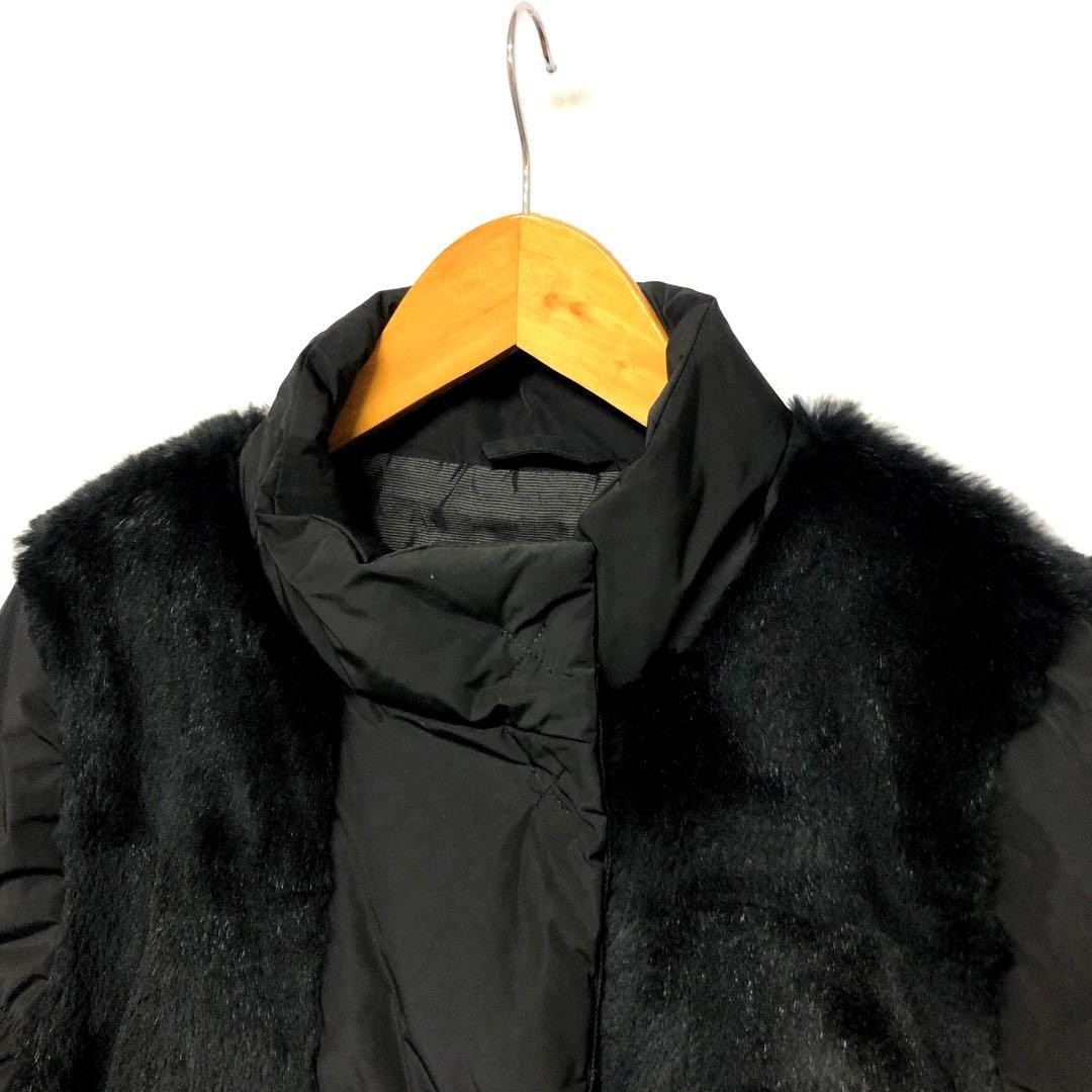 Sportmax Code MAX MARA Short Down Jacket Black Us… - image 2