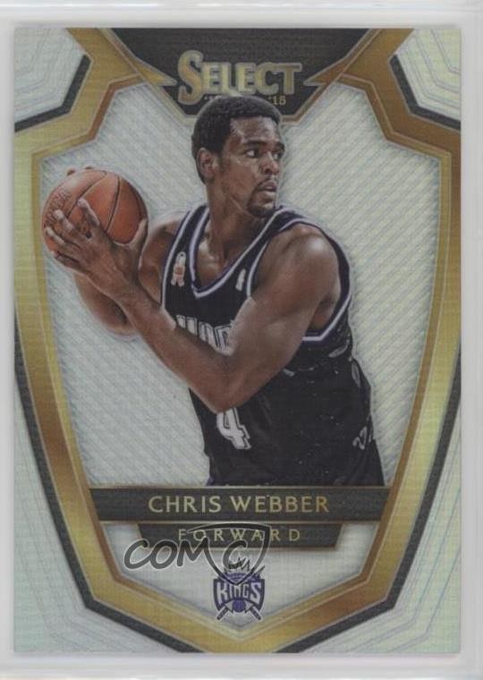 2014-15 Panini Select Premier Level Silver Prizm Chris Webber #162 HOF 8d4