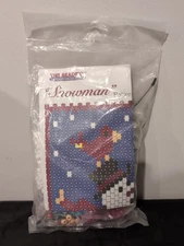 New Winter Snowman Beaded Banner Kit By The Beadery