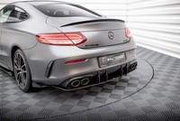Heckansatz Diffusor Passend FüR Mercedes-Amg C43 Coupe / Cabrio C205 FL / A205 F