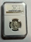 1932 D WASHINGTON QUARTER NGC VG8 NICE ORIGINAL KEY DATE