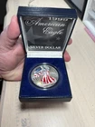 1999 COLORIZED AMERICAN EAGLE SILVER DOLLAR 1 OZ 999 FINE SILVER
