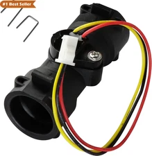 Water Flow Sensor Replacement for Tankless & RV Water Heaters, CAMPLUX, FOGATTI