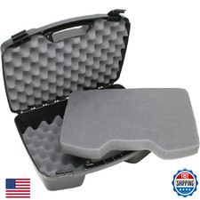 MTM 811-40 4-Pistol Handgun Case up to 8.5" Revolver, USA Made, Black
