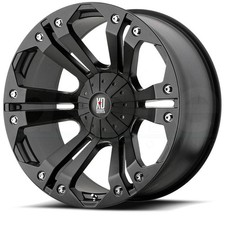 18x9 Matte Black Wheels Xd Xd778 Monster 6x1356x5.56x139.7 -12 Set Of 4 106