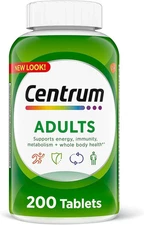 NEW Centrum Multivitamin ADULT Multimineral Supplement  200 Tablets