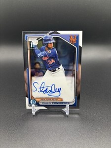 Stanley Consuegra 2024 Bowman Chrome Auto CPA-SC Mets 1st