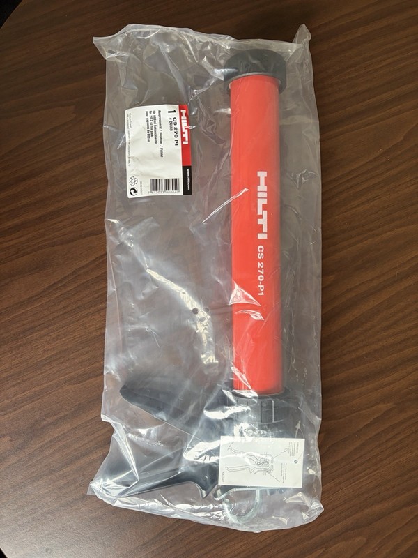 Hilti CS 270-P1 Foil Pack Dispenser Manual Caulk Gun MPN 24669 Brand New!