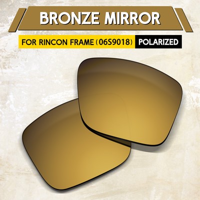 1.5MM POLARIZED Replacement Lenses for Costa Del Mar Rincon 06S9018, Bronze 
