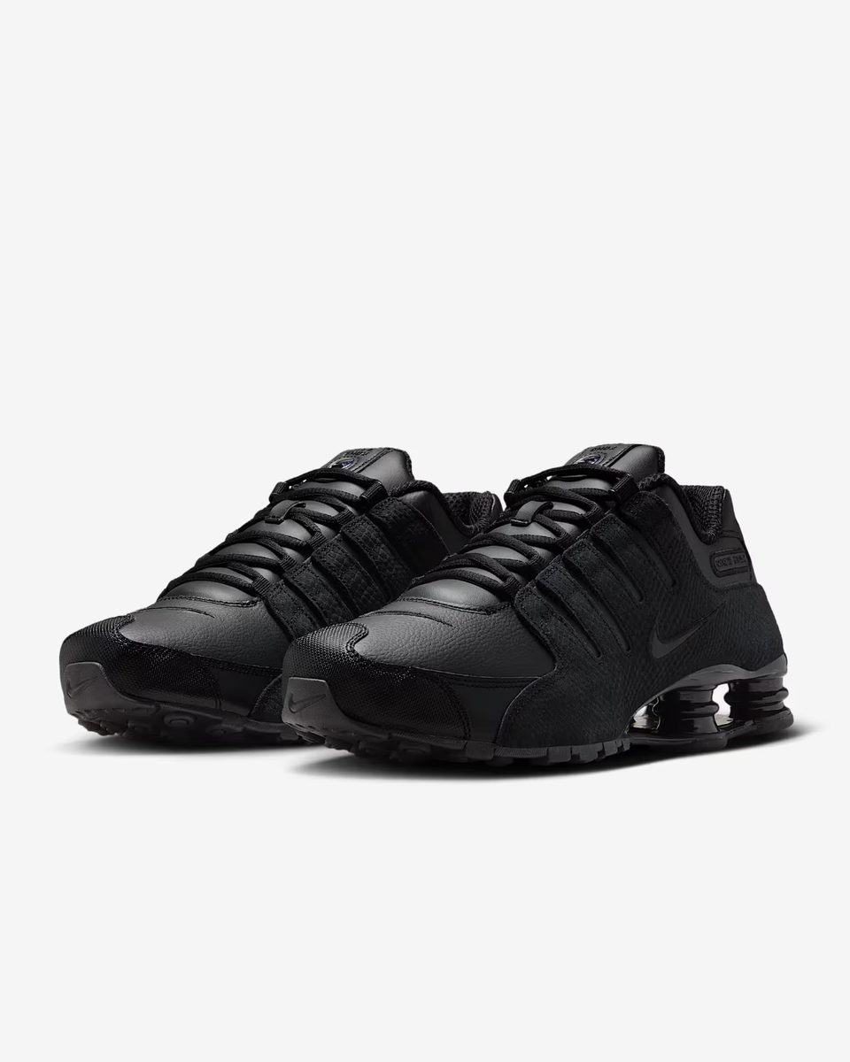 Nike Shox NZ Shoes Triple Black Men's | Size 7 - 14 | eBay