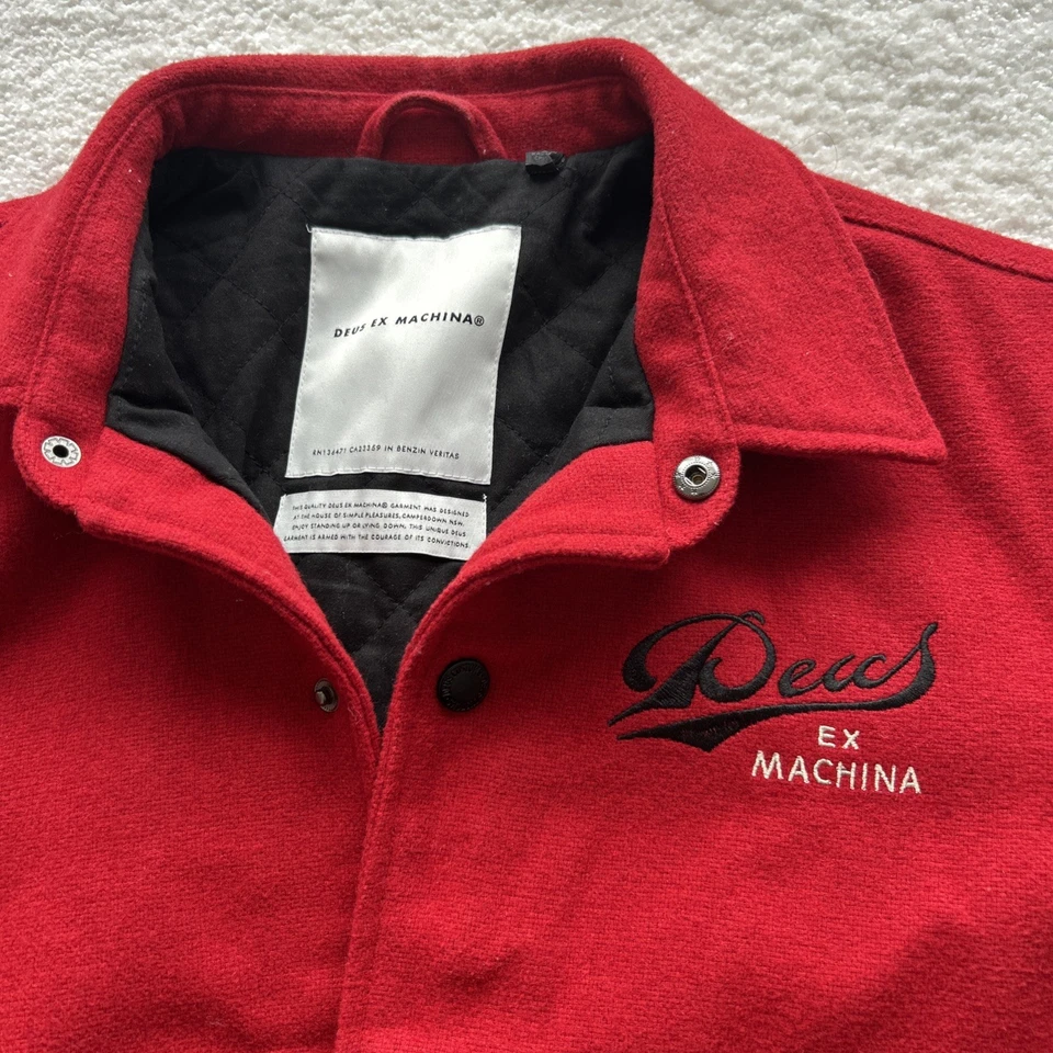 Small Deus Ex Machina Varsity Bomber Jacket - Image 3 of 4