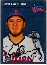 2023 Topps Chrome Platinum Anniversary #176 Esteban Quiroz