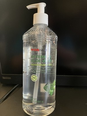 CVS Health Aftersun Aloe Vera Moisturizing Gel, Paraben Free, 20 oz. - NEW