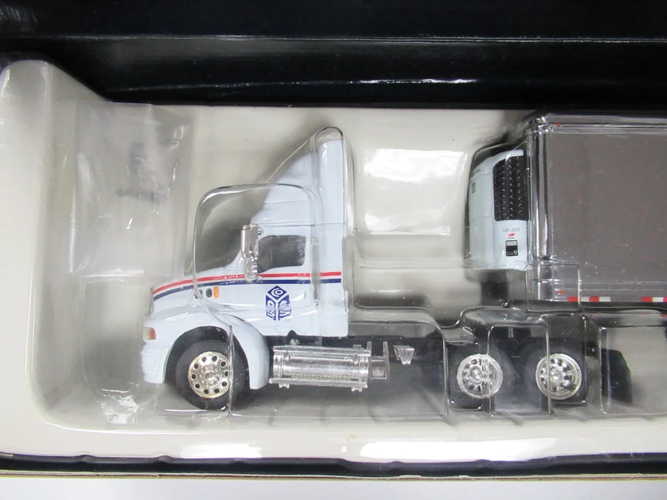 Tonkin Replicas Chrome Sysco Tractor Trailer Refrigerated Trailer With Box 1:53 - Image 3 of 4