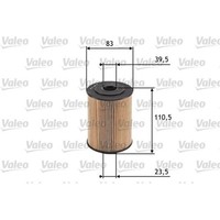 Valeo ÖLfilter 586526 FüR Fiat Ducato Pritsche/Fahrgestell 130 Multijet 2.3 D