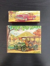 Vintage Avon Aftershave Car Shaped Bottles Station Wagon 48 Chrysler New In Box