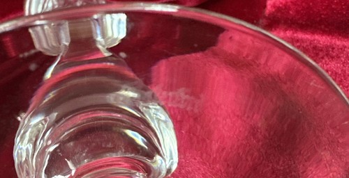 WATERFORD SINGLE CANDLE HOLDERS, Cut Lead Crystal, 8", Made in Ireland, 2PCS SET - Picture 9 of 13