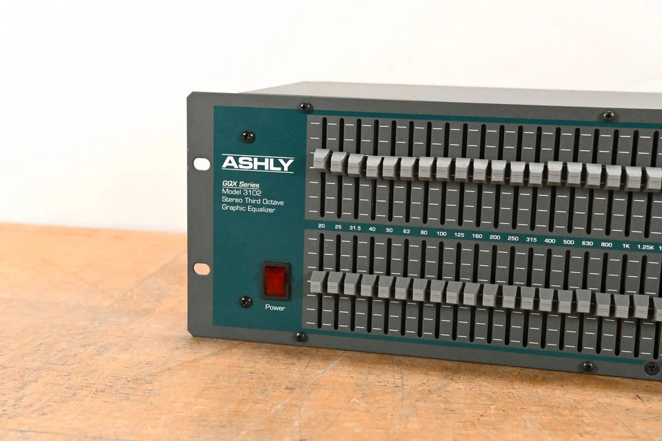 Ashly GQX-3102 2-Channel 31-Band Graphic Equalizer CG01SFG - Image 4 of 4