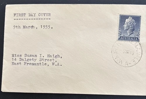 Australia FDC 1955 Queen Elizabeth II