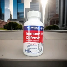 Enzymedica Immune Defense Regular Strength – 120 Capsules – Expires 07/2026