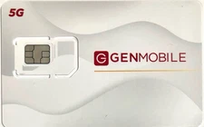 Gen Mobile Sim Card 5G On AT&T Network