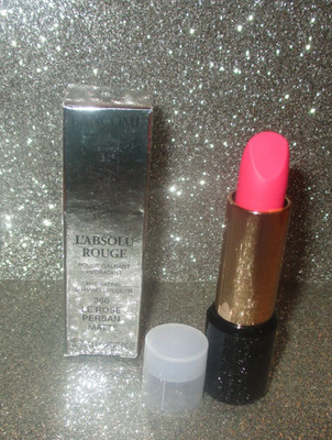 Lancome L'Absolu Rouge Lipstick - LE ROSE PERSAN - 366 - FULL SIZE NIB Clear Cap