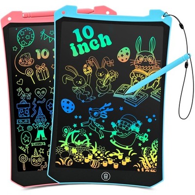 EooCoo Toddler Toys, LCD Writing Tablet for Kids 2 Pack, Easter 10 pink&blue 