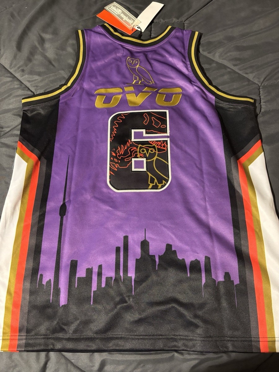 Headgear Classics Men's Basketball Jersey Jurassic Park x OVO