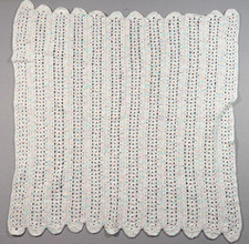 Handmade Crochet Baby Blanket - Multicolor - 40" x 40" - Made By A Grandma