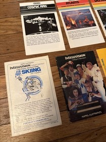 IntelliVision / Colecovision Mixed Lot Game Manuals Only