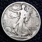 1918-S  WALKING LIBERTY HALF DOLLAR ............MIN. BID .01 & NO RESERVE!