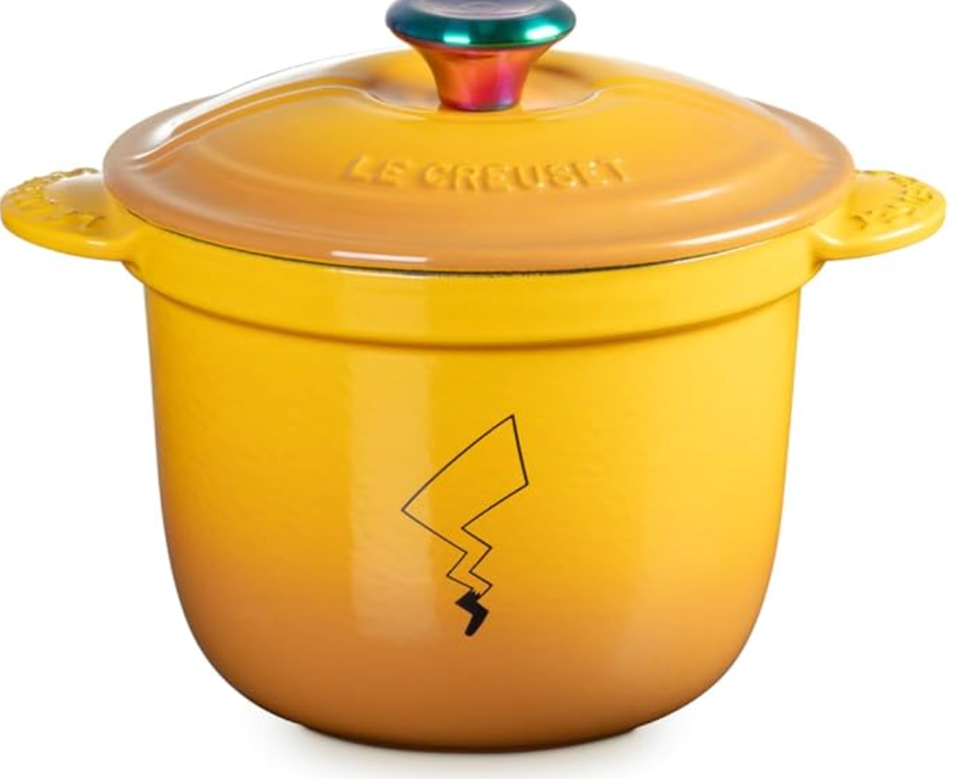 PSL Le Creuset Japan Limited 2024 Pokemon Pikachu Cast Iron Pot Cocotte